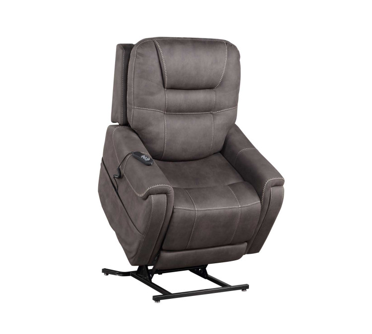 Brisbane Power Lift Chair w/Three Heat Zones - Stone