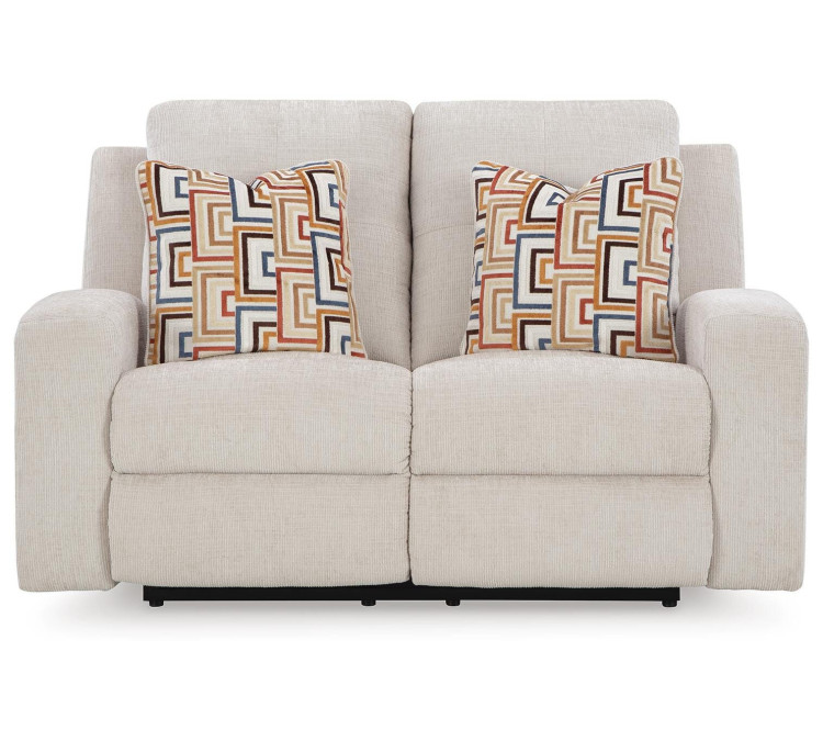 Danum Reclining Loveseat - Stone
