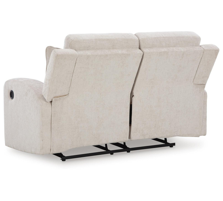 Danum Reclining Loveseat - Stone
