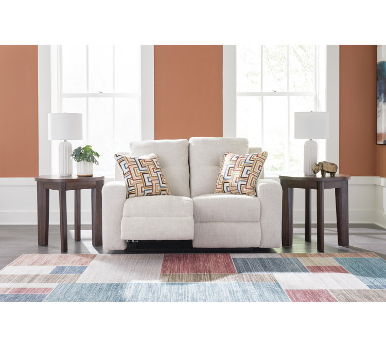 Danum Reclining Loveseat - Stone