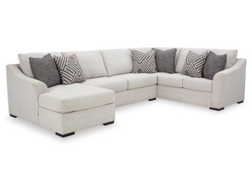 Koralynn 3-Piece Sectional with Chaise - Stone