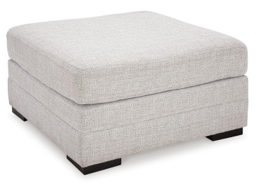 Koralynn Oversized Accent Ottoman - Stone