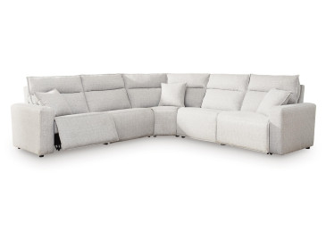 Modmax II 5-Piece Power Reclining Sectional - Stone