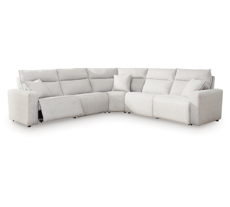Modmax II 5-Piece Power Reclining Sectional - Stone