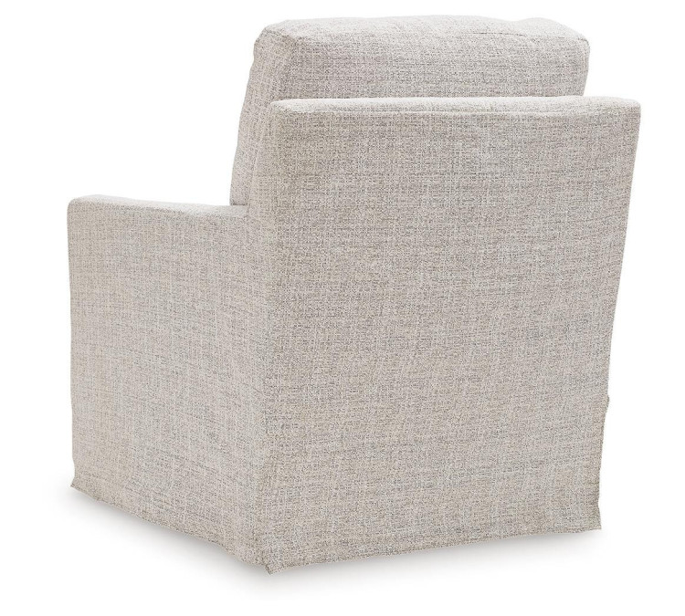 Nenana Next-Gen Nuvella Swivel Glider Accent Chair - Stone