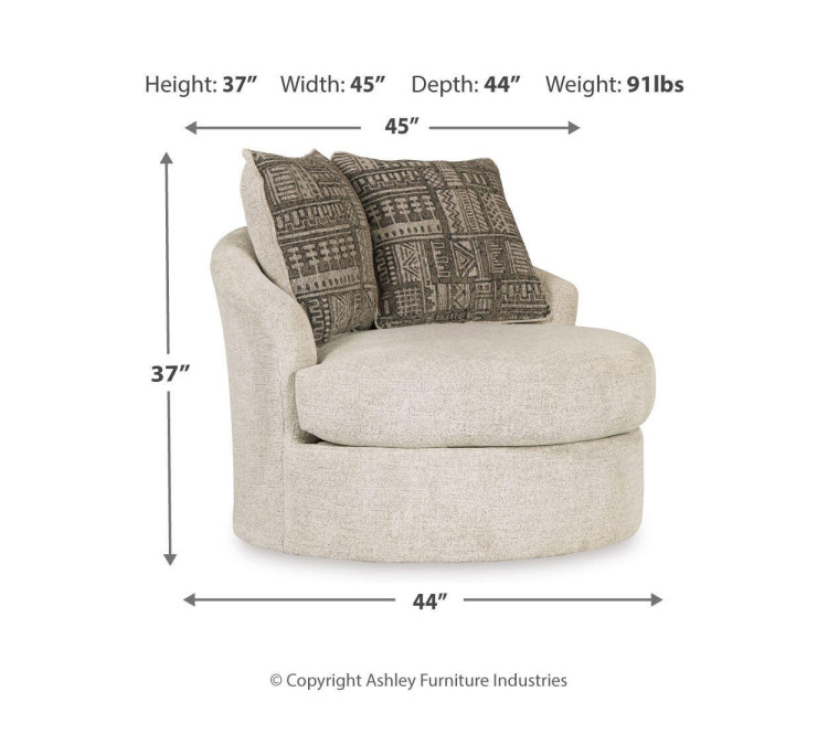 Soletren Accent Chair - Stone