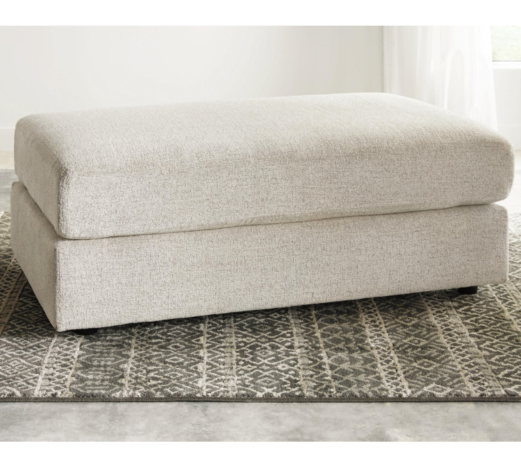 Soletren Oversized Ottoman - Stone