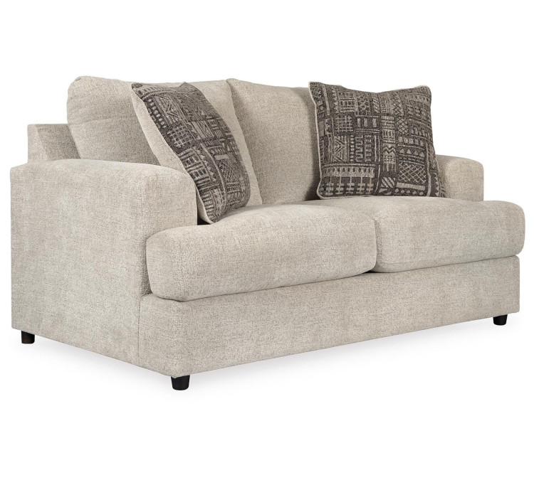 Soletren Sofa, Loveseat and Chair - Stone