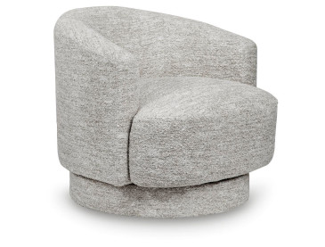 Wardsor Swivel Accent Chair - Stone