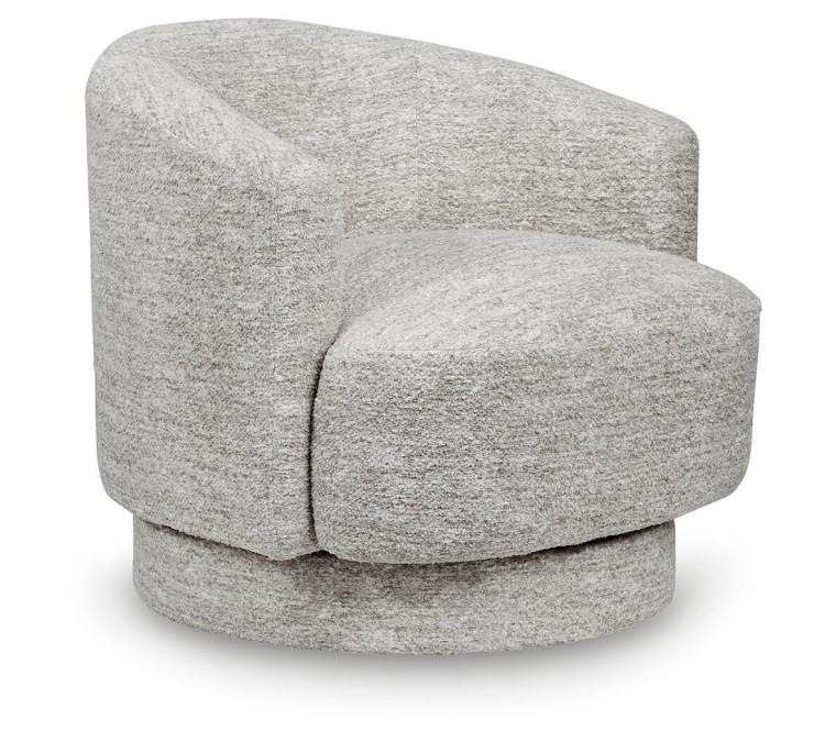 Wardsor Swivel Accent Chair - Stone