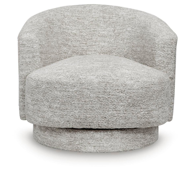 Wardsor Swivel Accent Chair - Stone