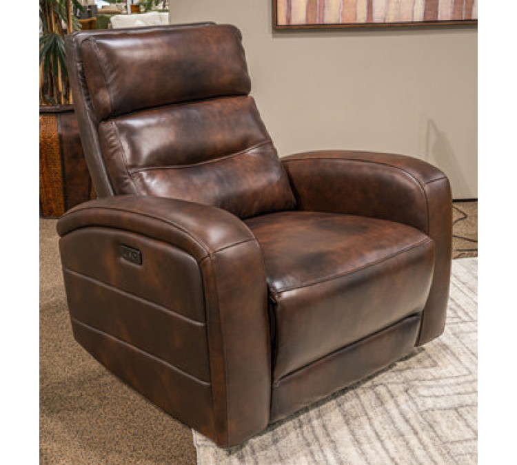 Belvarra Swivel Power Recliner - Storm