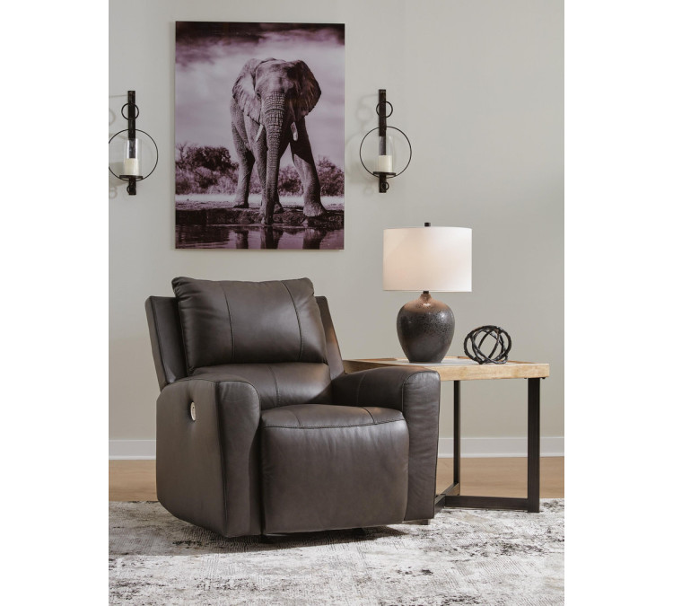 Boxmere Power Recliner - Storm