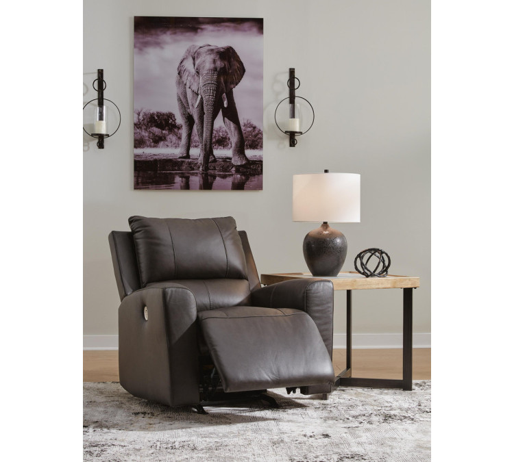 Boxmere Power Recliner - Storm