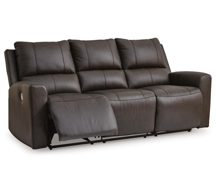 Boxmere Power Reclining Sofa - Storm