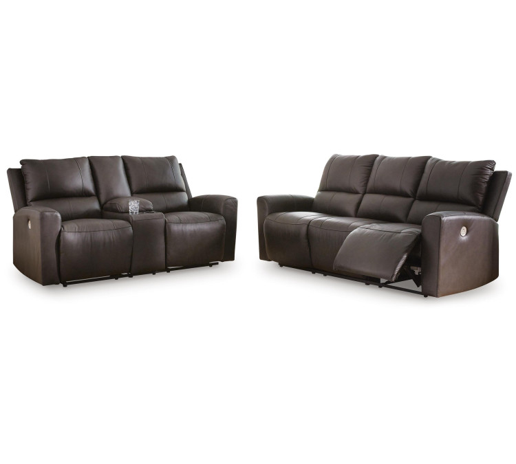Boxmere Sofa and Loveseat - Storm