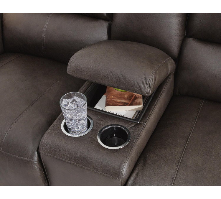 Boxmere Sofa and Loveseat - Storm