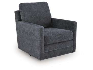 Dishford Swivel Accent Chair - Storm