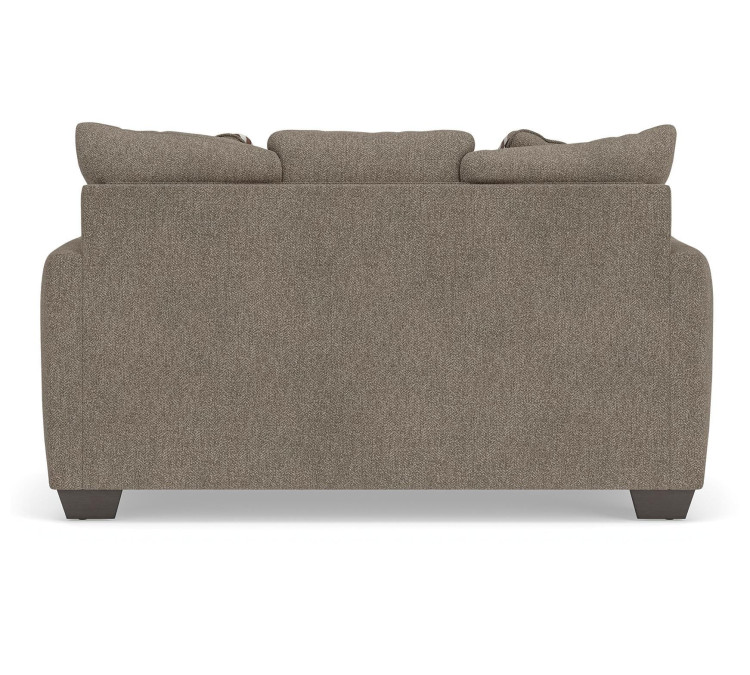 Triston-Peaks Loveseat - Suede