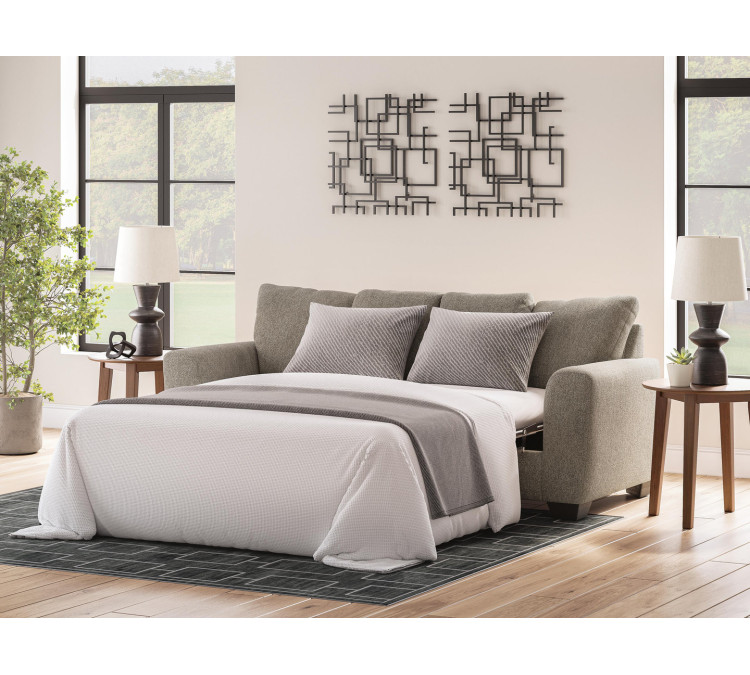 Triston-Peaks Queen Sofa Sleeper - Suede