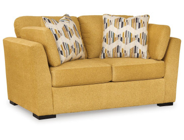 Keerwick Loveseat - Sunflower