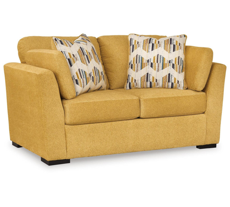 Keerwick Loveseat - Sunflower