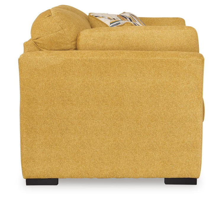 Keerwick Loveseat - Sunflower