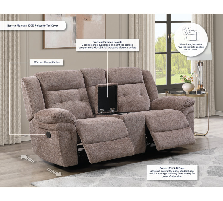 Sydney Manual Reclining