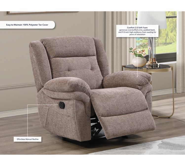 Sydney Manual Reclining