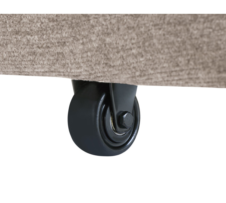 Noah Flippable, Convertible Storage Sleeper Chofa - Tan