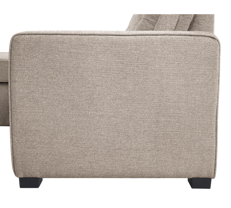 Noah Flippable, Convertible Storage Sleeper Chofa - Tan