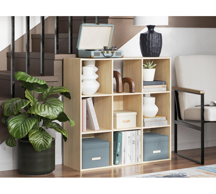 Piperton Nine Cube Organizer - Tan