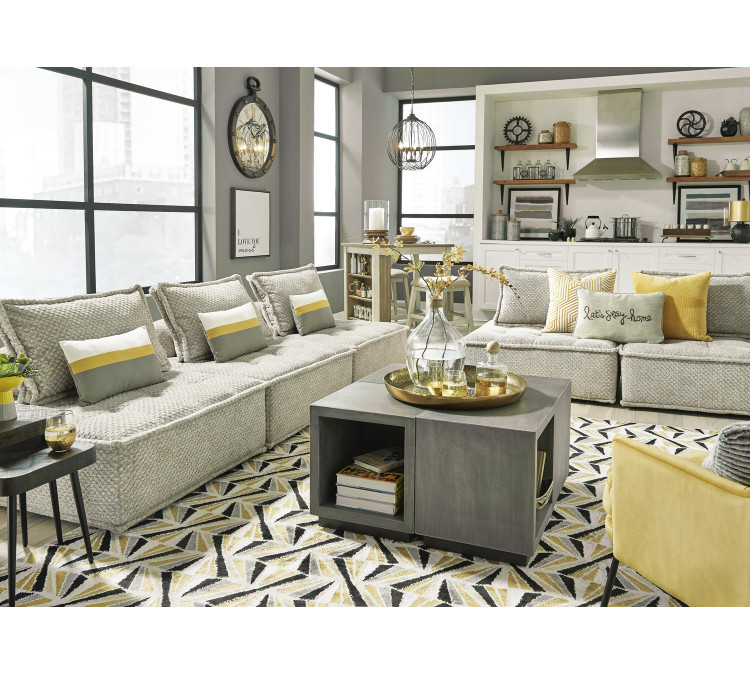 Bales 3-Piece Modular Seating - Taupe