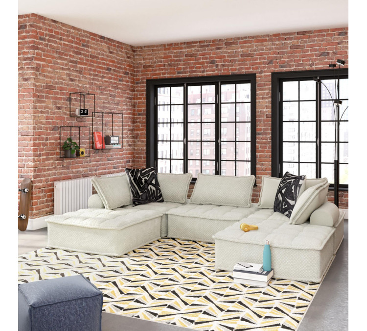 Bales 5-Piece Modular Seating - Taupe