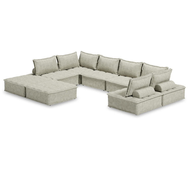 Bales 8-Piece Modular Seating - Taupe
