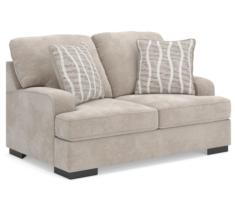 High Profile Loveseat - Taupe