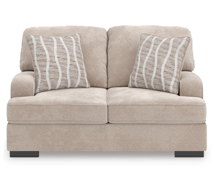 High Profile Loveseat - Taupe