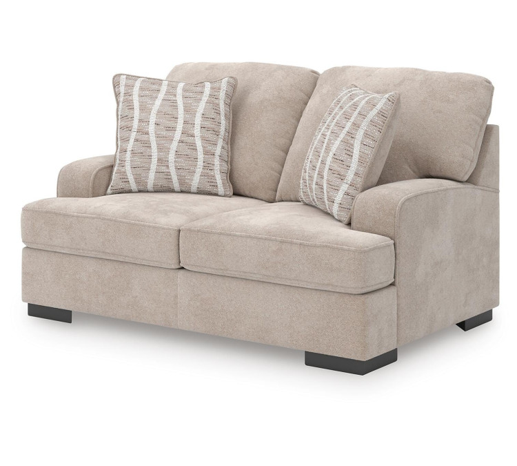 High Profile Loveseat - Taupe