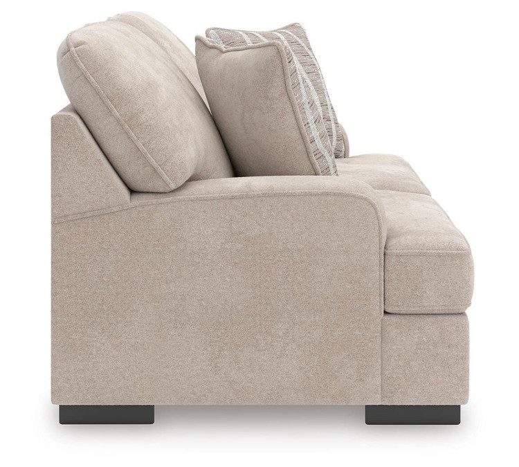 High Profile Loveseat - Taupe