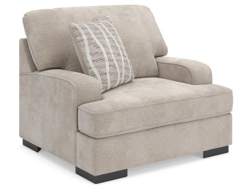 High Profile Oversized Chair - Taupe
