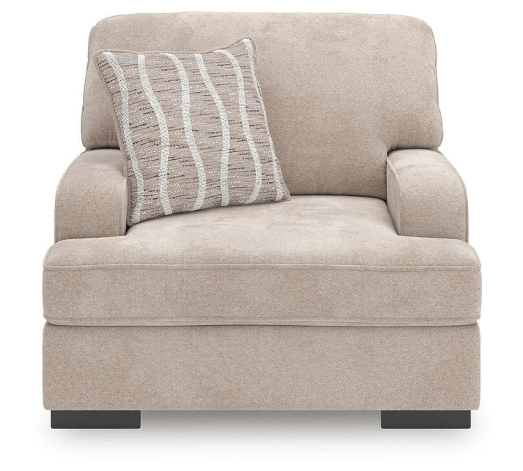 High Profile Oversized Chair - Taupe