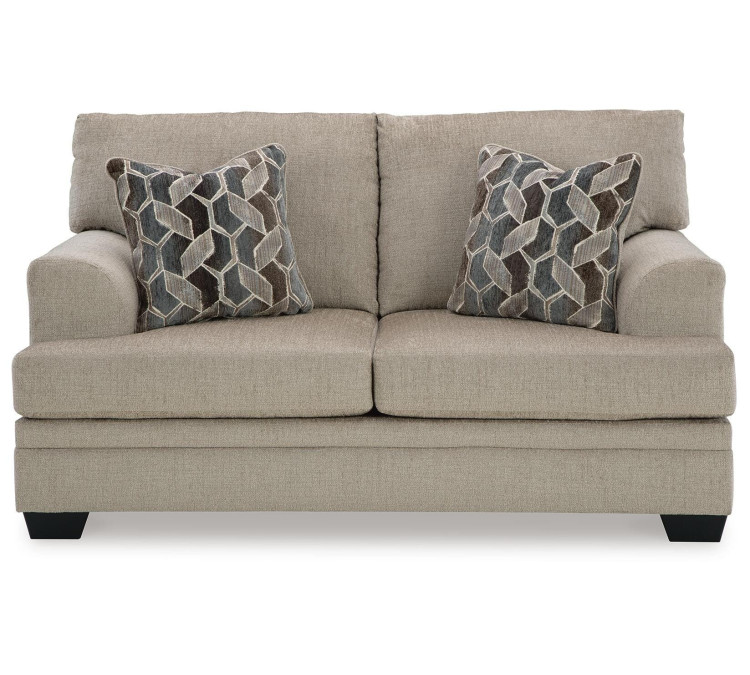 Stonemeade Sofa, Loveseat, Chair and Ottoman - Taupe