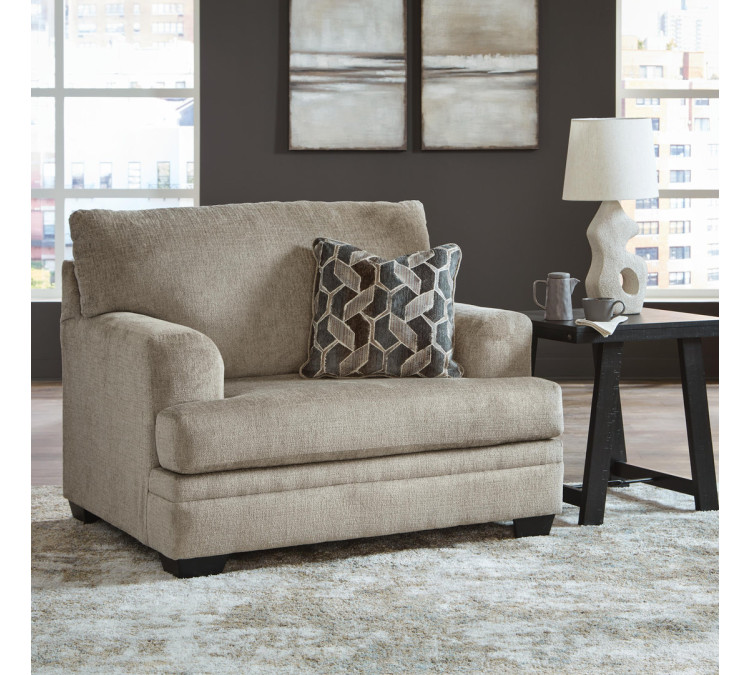 Stonemeade Sofa, Loveseat, Chair and Ottoman - Taupe