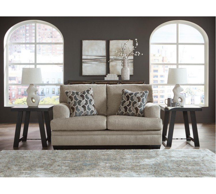 Stonemeade Sofa, Loveseat, Chair and Ottoman - Taupe