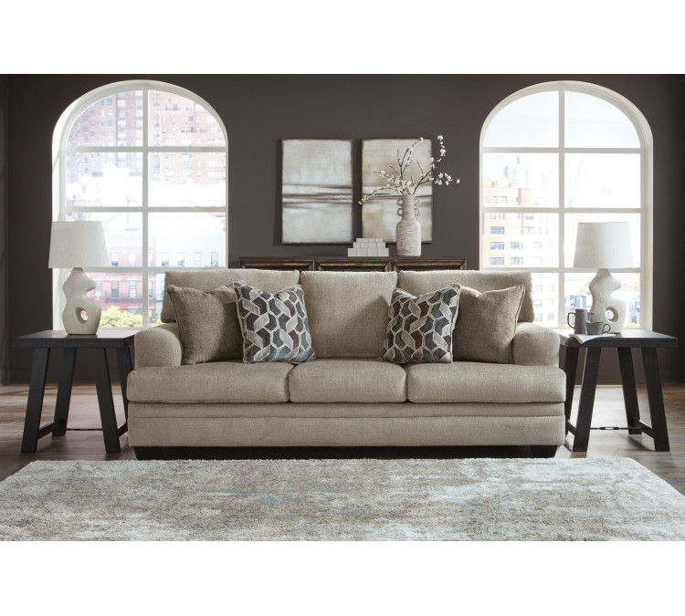 Stonemeade Sofa, Loveseat, Chair and Ottoman - Taupe