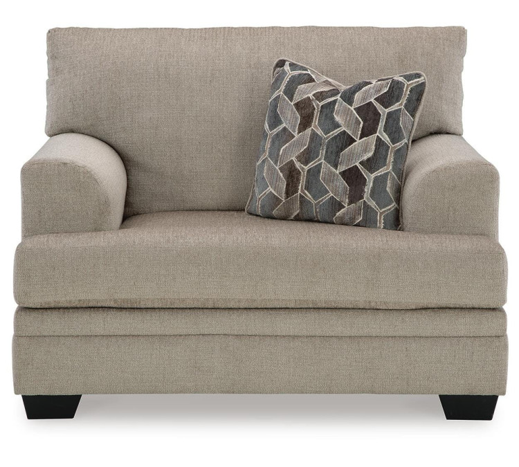 Stonemeade Sofa, Loveseat, Chair and Ottoman - Taupe
