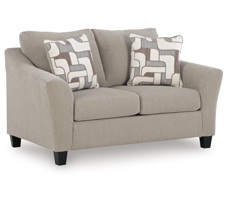 Willarae Loveseat - Taupe