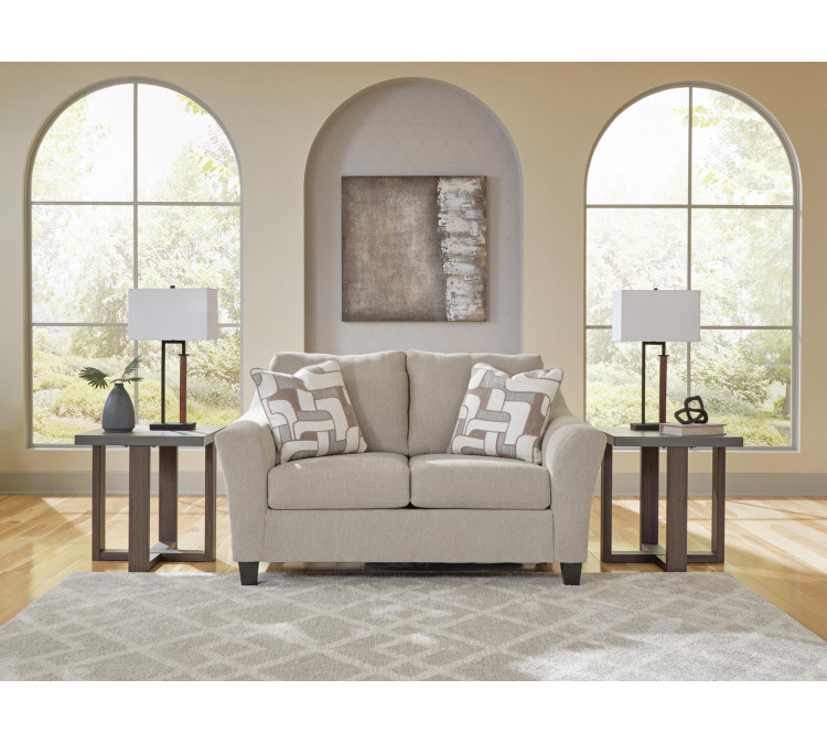 Willarae Loveseat - Taupe