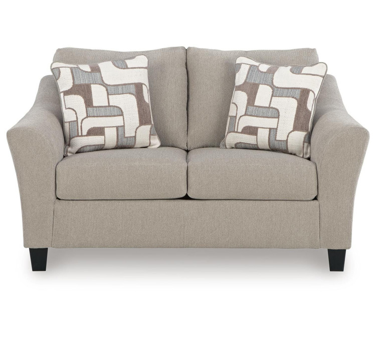 Willarae Loveseat - Taupe