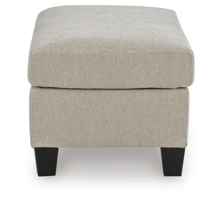 Willarae Ottoman - Taupe